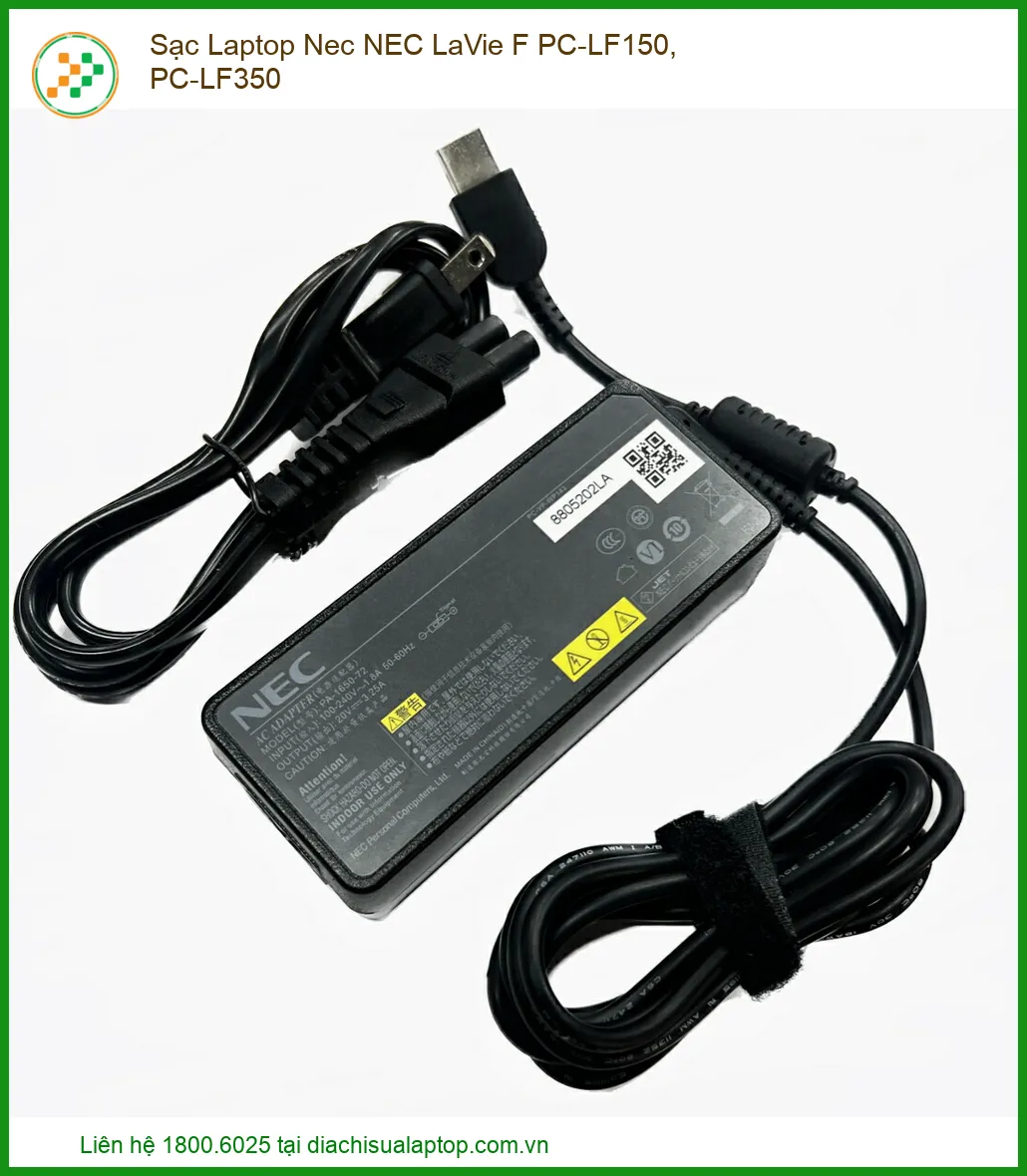 Sạc Laptop Nec LaVie F PC-LF150, PC-LF350 - Địa chỉ sửa lấy liền TPHCM