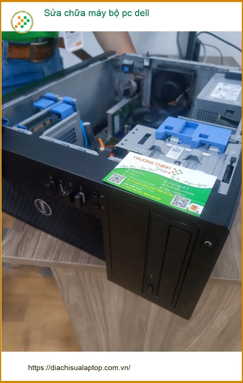 Anh Bảo kỹ sư review dịch vụ sửa máy bộ pc dell Quận Tân Phú uy tín ảnh thực tế 2