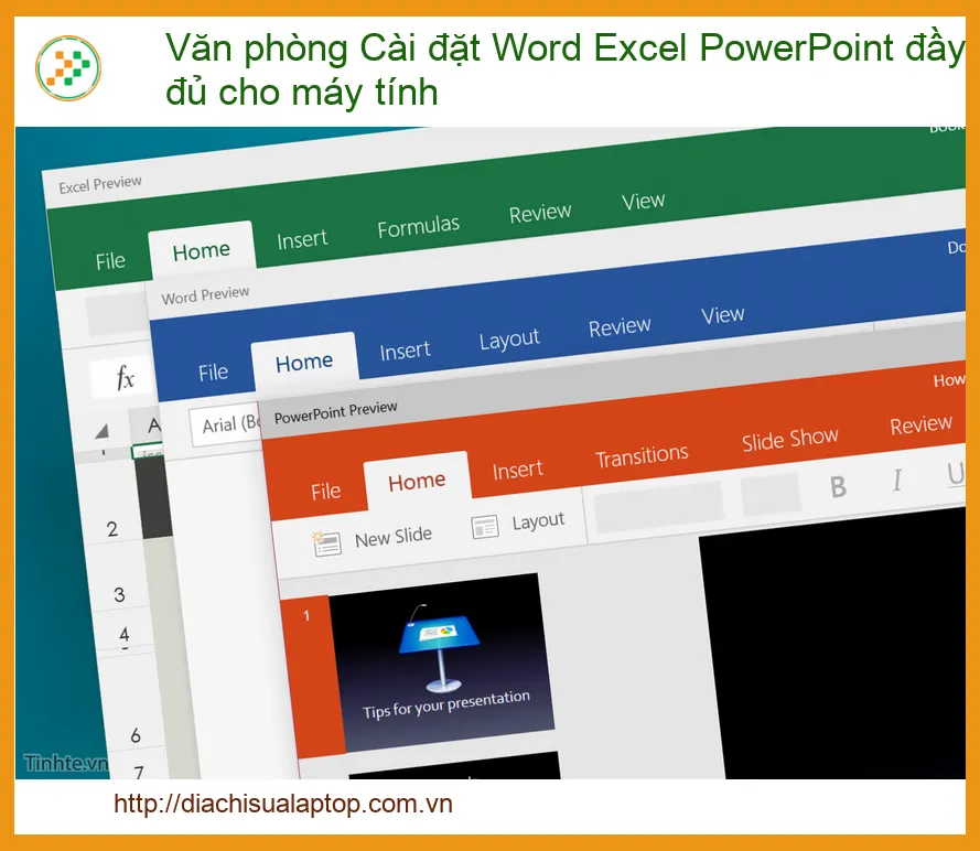 Máy tính bạn thiếu Word, Excel, PowerPoint? - Dịch vụ cài đặt trọn bộ Office tận nơi, chuẩn sinh viên