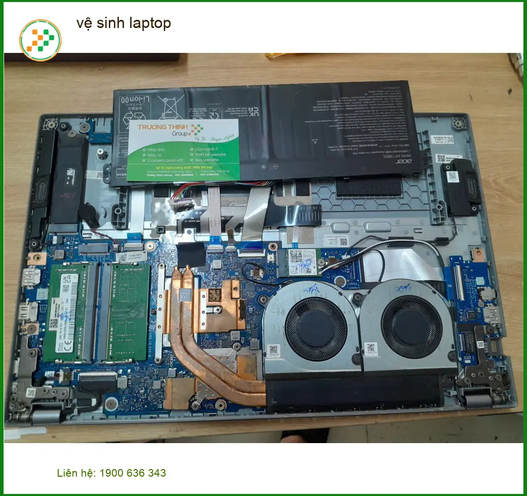 Bạn Minh sinh viên CNTT review tiệm vệ sinh laptop Quận Thủ Đức giá sinh viên ảnh thực tế 1