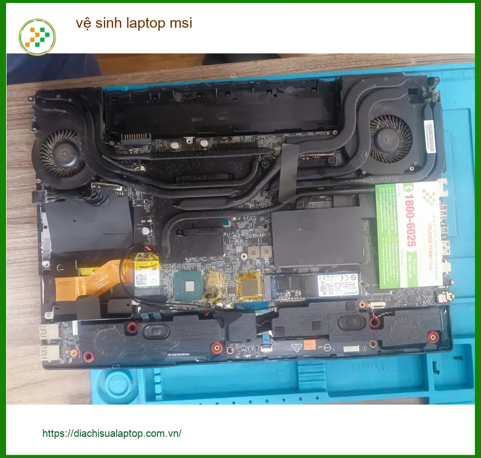 Tiệm vệ sinh laptop msi Quận Tân Phú lấy ngay - Anh Bình kiến trúc sư review ảnh thực tế 2