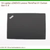 Vỏ Laptop Lenovo Lenovo Thinkpad X1 Carbon Gen 5, 6 Zin Chính Hãng - Thay Thế Lấy Ngay Tphcm