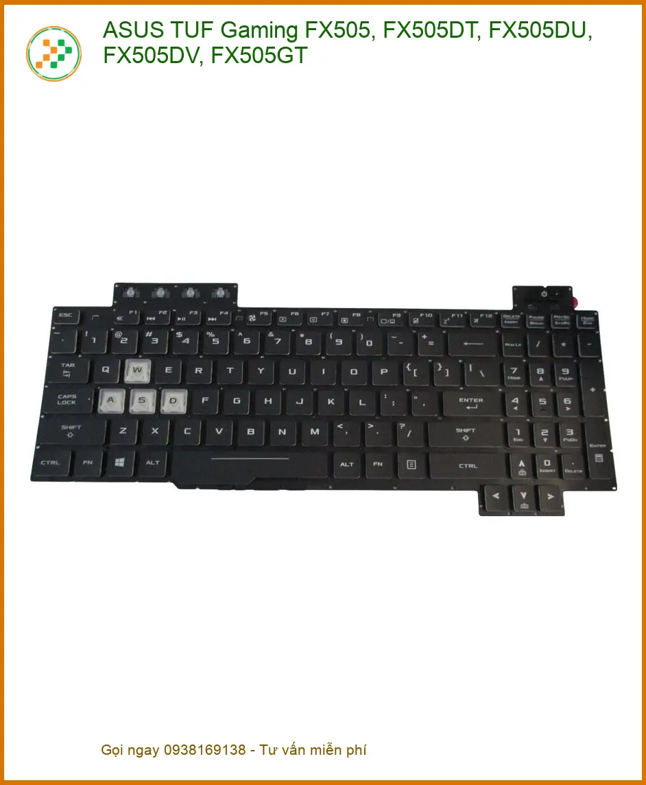Bàn phím Laptop ASUS TUF Gaming FX505 - Thay Lấy Ngay | Giá Tốt TPHCM