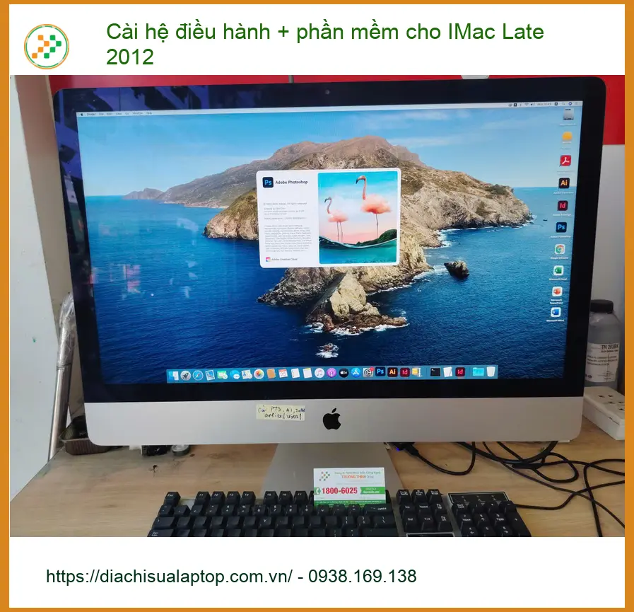 Ông Thái cần cài lại phần mềm - Dịch vụ cài IMac Late 2012 Quận 7 giá tốt ảnh thực tế 2