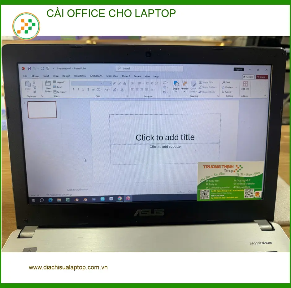 Trung tâm cài Office cho laptop Quận Tân Bình uy tín - Anh Đạt nhân viên kinh doanh cần gấp ảnh thực tế 1