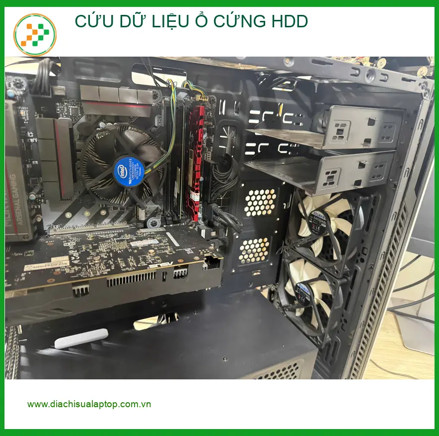 Chú Long chủ doanh nghiệp nhỏ cứu dữ liệu ổ cứng HDD Quận Tân Bình uy tín ảnh thực tế 1