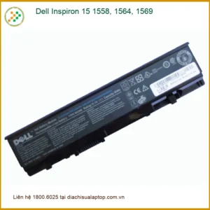 Pin Laptop DELL Inspiron 1558 1564 1569 - Thay Nhanh TPHCM | Giá Rẻ