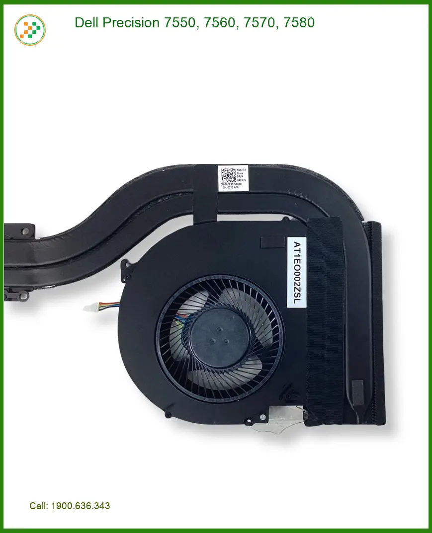 Quạt Laptop DELL Precision 7550-7580 - Thay Quạt Nhanh | Giá Rẻ TPHCM