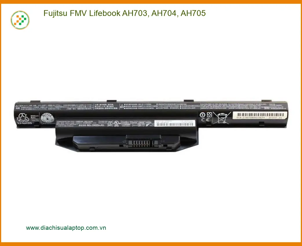 Pin Laptop Fujitsu FMV Lifebook - Trung Tâm Thay Pin Giá Rẻ HCM
