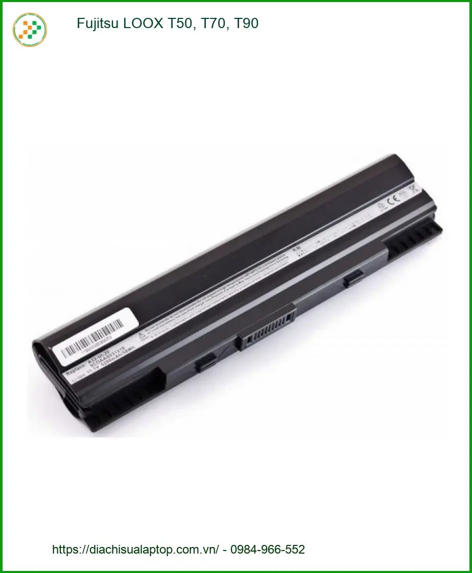 Pin Laptop Fujitsu LOOX T50, T70, T90 - Thay Pin Nhanh, Giá Rẻ Tại TPHCM