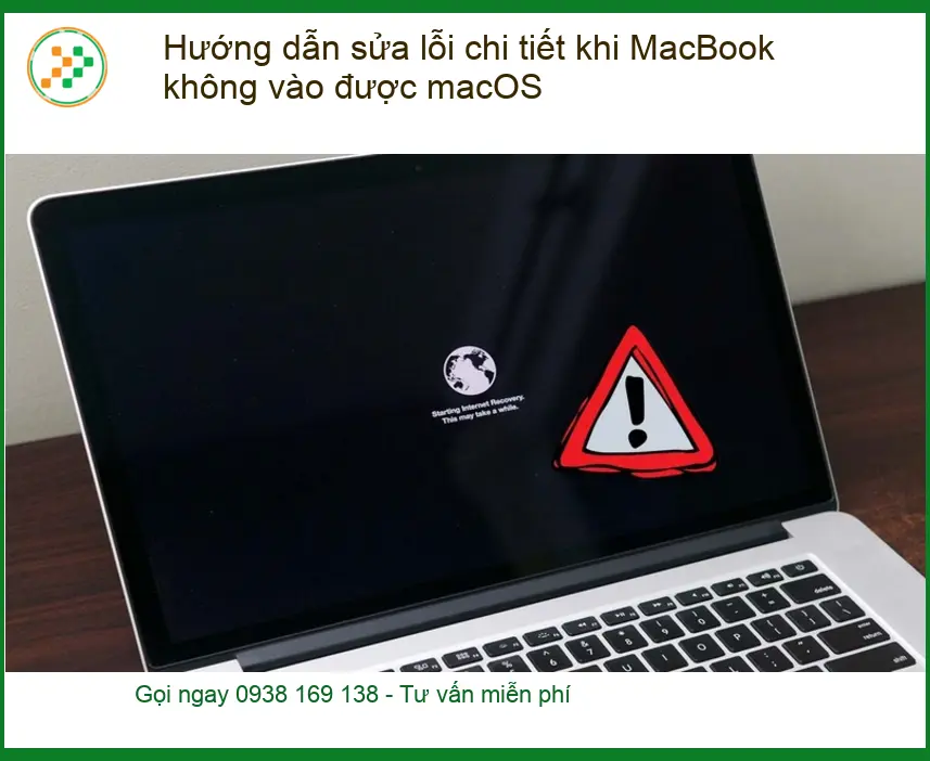 Macbook Hướng dẫn sửa lỗi không vào macOS - Địa chỉ trung tâm hỗ trợ