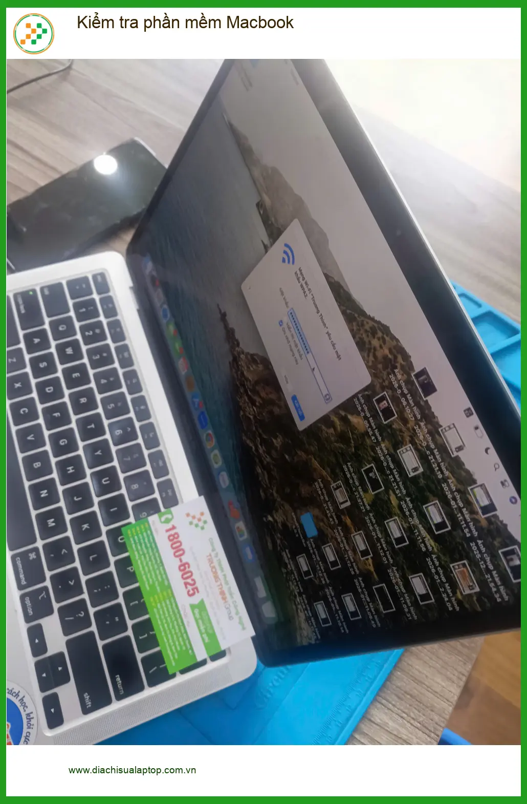 Chị Thảo kinh doanh online - Tiệm kiểm tra phần mềm Macbook Quận Tân Phú uy tín ảnh thực tế 1