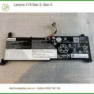 Pin Laptop LENOVO V15 Gen 2, 3 - Thay Nhanh Chóng Tại Cửa Hàng TPHCM
