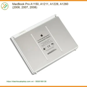 Pin Macbook Pro A1150 A1211 A1226 A1260 | Thay Nhanh Lấy Liền TPHCM