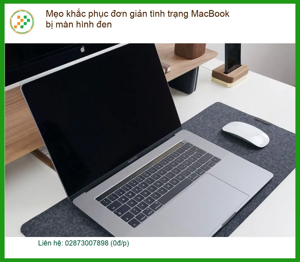 Macbook Mẹo khắc phục màn hình đen - Trung tâm sửa chữa uy tín TPHCM