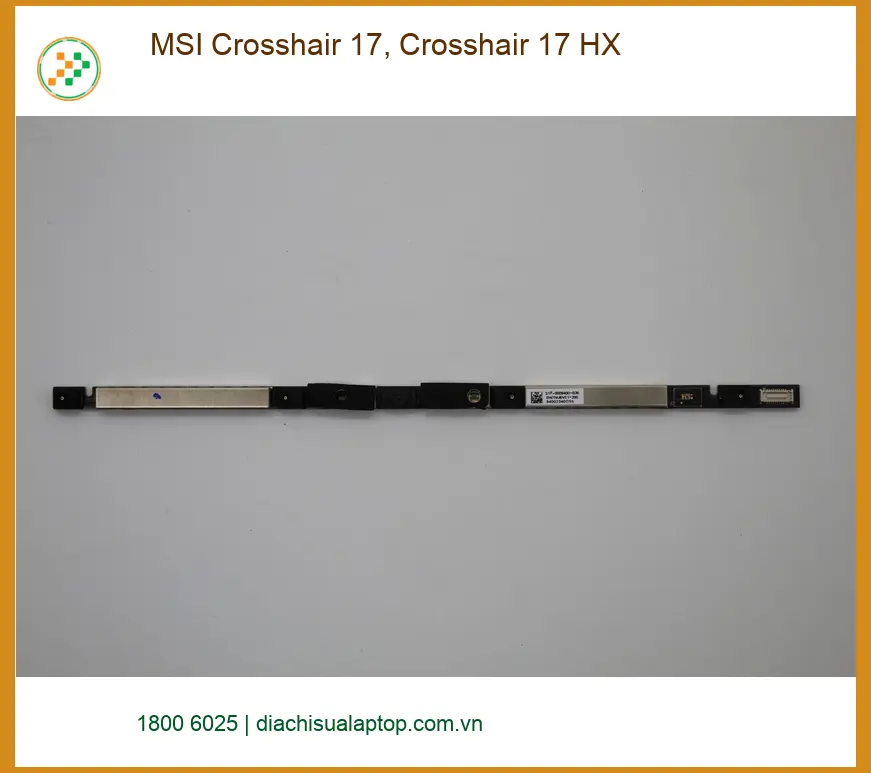 Sửa Webcam Laptop MSI Crosshair 17 - Trung Tâm Uy Tín, Lấy Liền TPHCM
