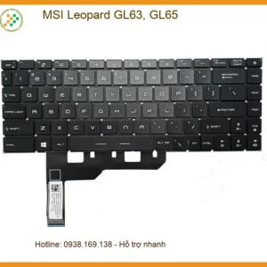Bàn phím Laptop MSI GL63 GL65 - Thay Nhanh Trong Ngày TPHCM