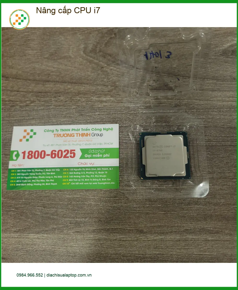 Anh Quang - IT tại Tân Bình nâng cấp CPU i7 uy tín, giá tốt ảnh thực tế 2