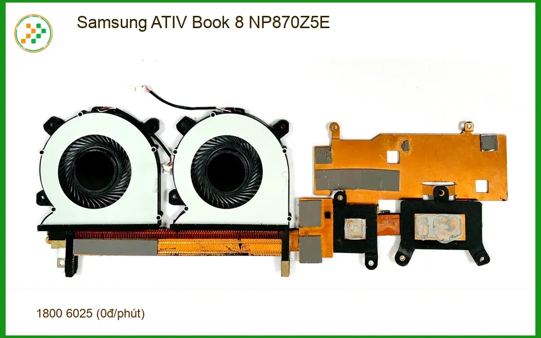 Quạt Laptop Samsung ATIV Book 8 NP870Z5E - Thay Lấy Liền TPHCM