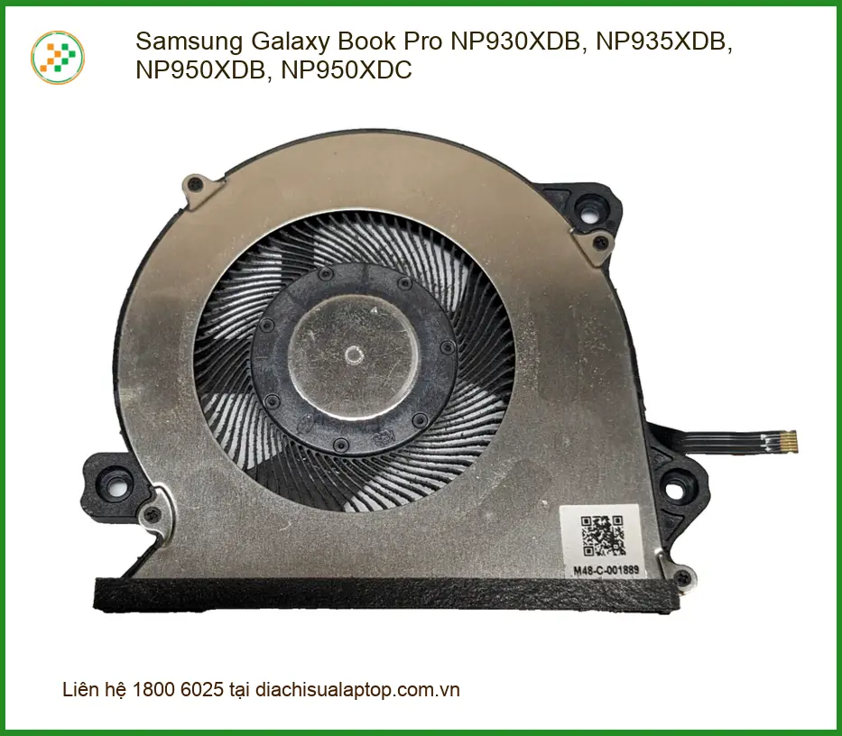 Quạt Laptop Samsung NP930XDB | Thay Nhanh Lấy Liền TPHCM