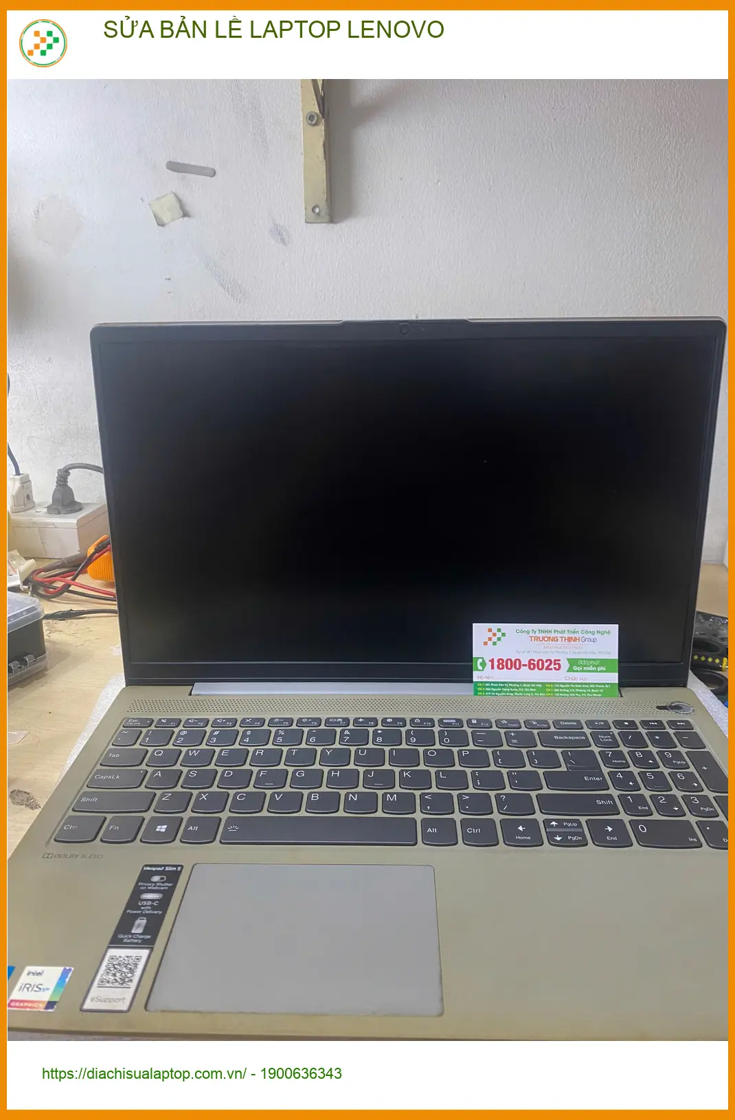 Chú Kiên kinh doanh cây cảnh tìm tiệm sửa bản lề Laptop Lenovo Gò Vấp ảnh thực tế 1