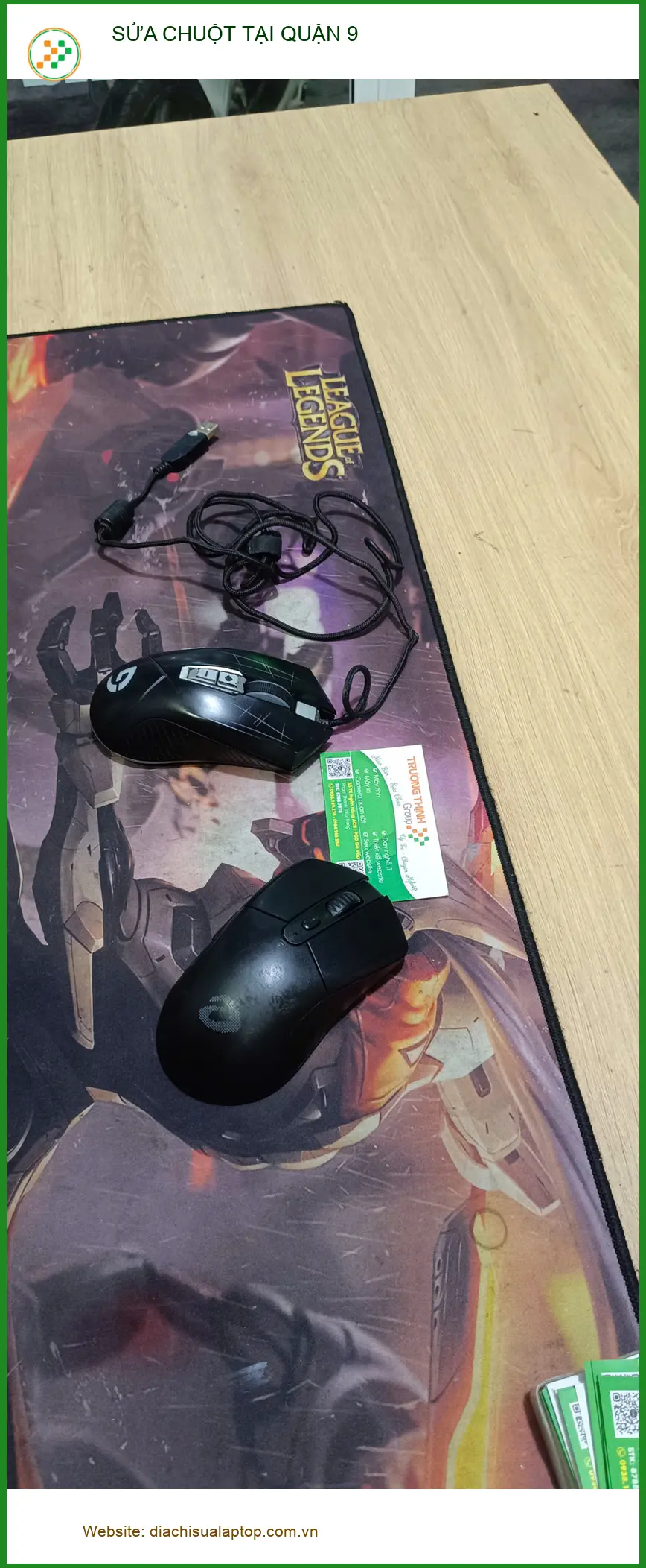 Tiệm sửa chuột Quận 9 - Anh Quang game thủ cứu chuột bị kẹt nút ảnh thực tế 1