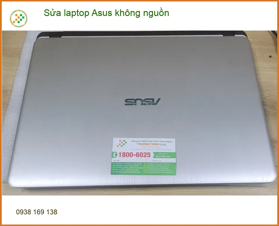 Tiệm Sửa laptop Asus không nguồn Quận Bình Tân - Anh Quân shipper review ảnh thực tế 1