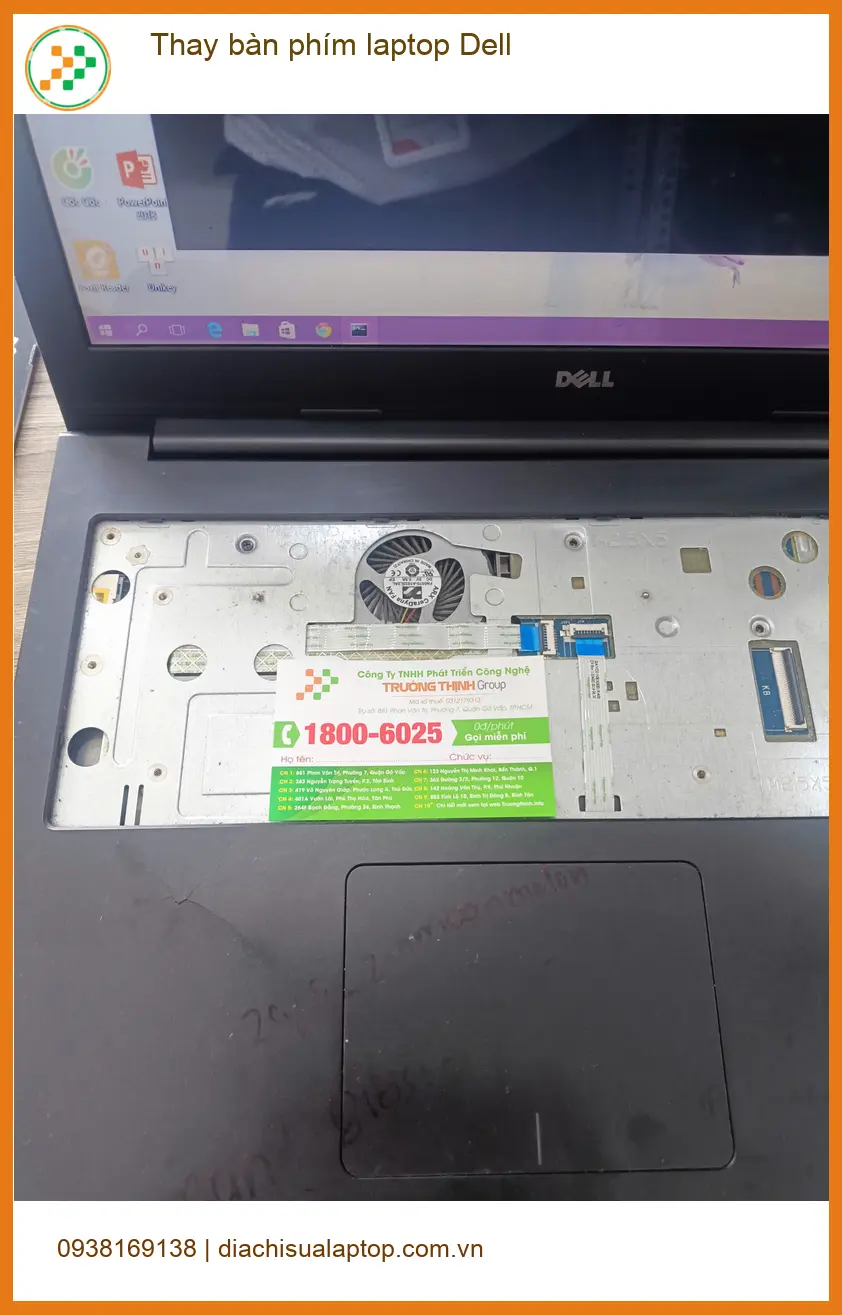 Tiệm thay bàn phím laptop Dell Quận Tân Phú - Anh Phước review nhanh ảnh thực tế 2