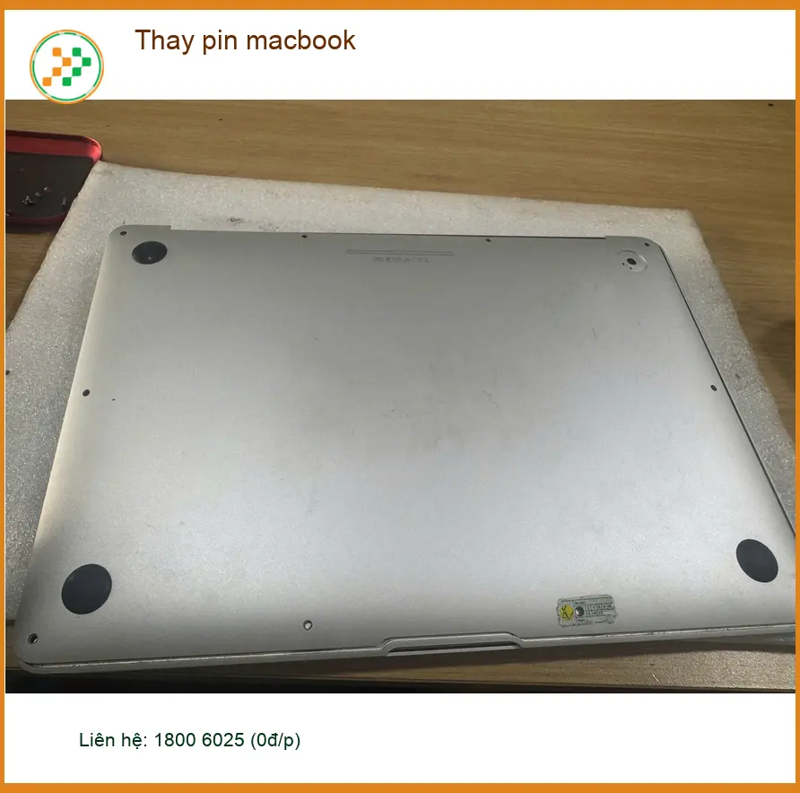 Dịch vụ thay pin macbook Quận Tân Bình lấy liền - Cô Thuỷ chia sẻ ảnh thực tế 1