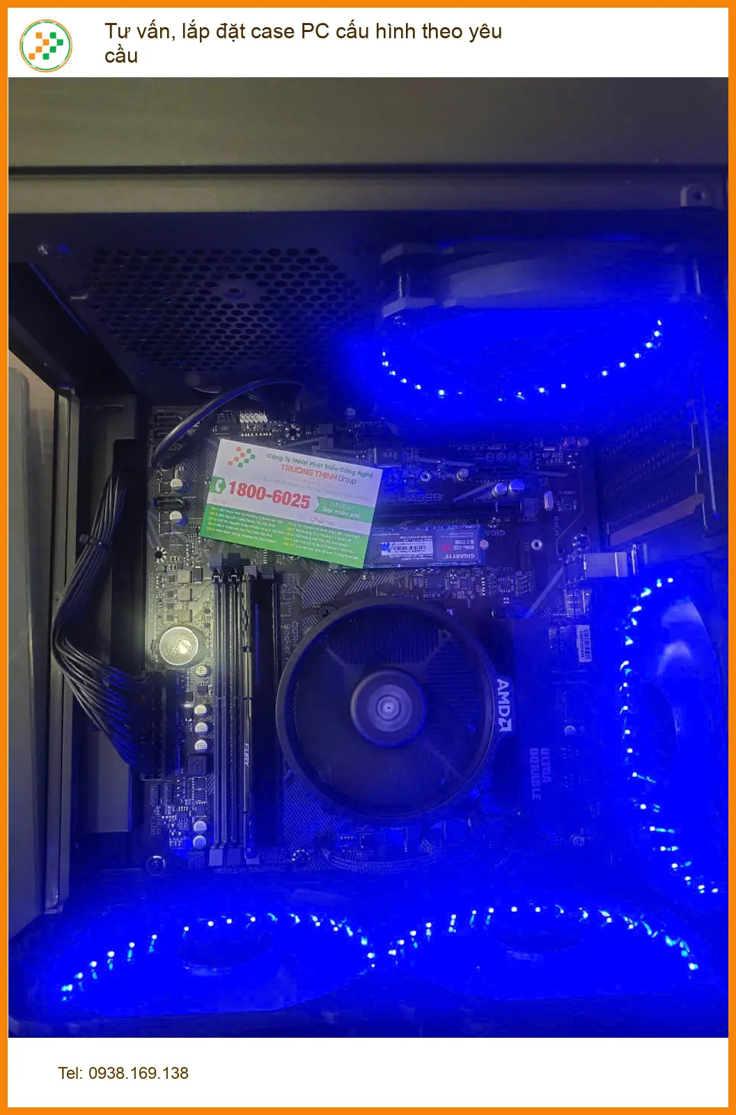 Bác Lâm cần tư vấn lắp đặt PC cấu hình theo yêu cầu Quận 7 ảnh thực tế 1
