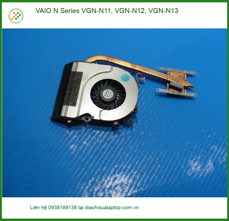 Quạt Laptop VAIO VGN-N11 N12 N13 - Thay Mới TPHCM | Giá Tốt Ngay Hôm Nay