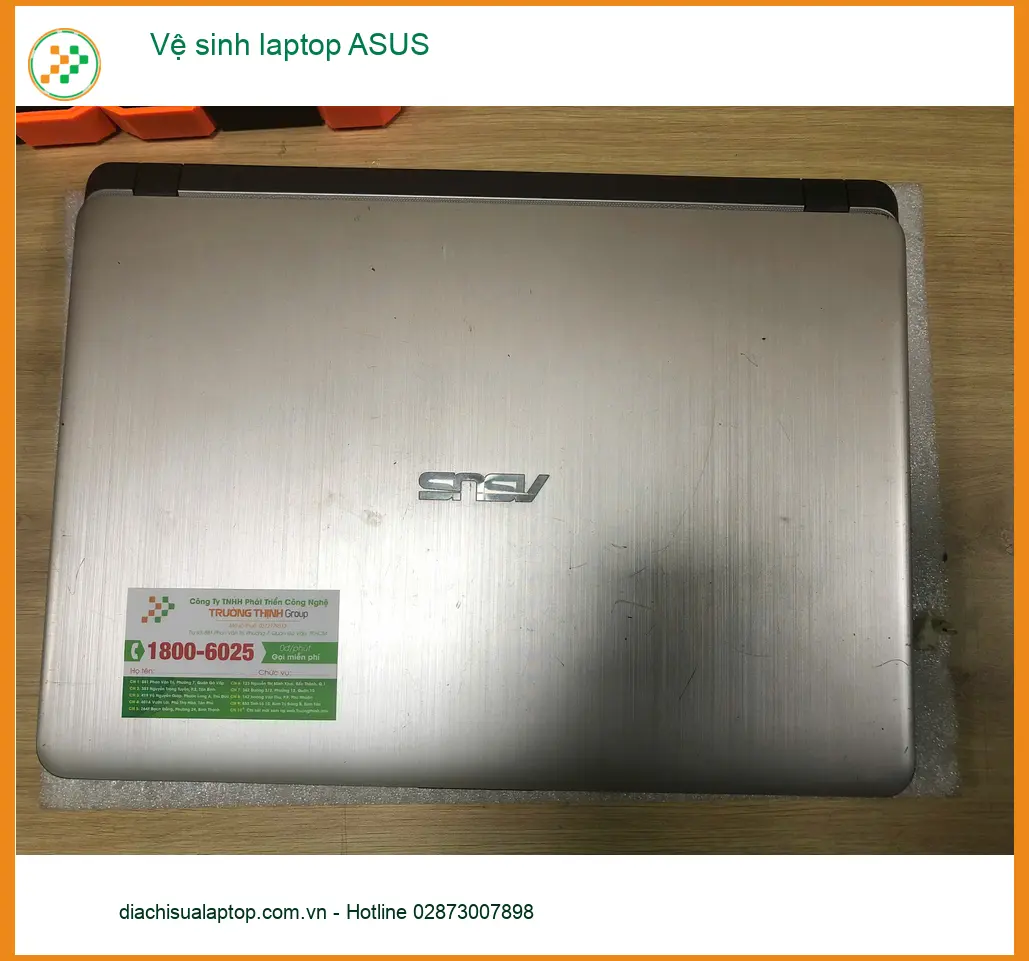 Trung tâm vệ sinh laptop ASUS Quận Bình Tân uy tín - Chú Nhật an tâm dịch vụ. ảnh thực tế 2