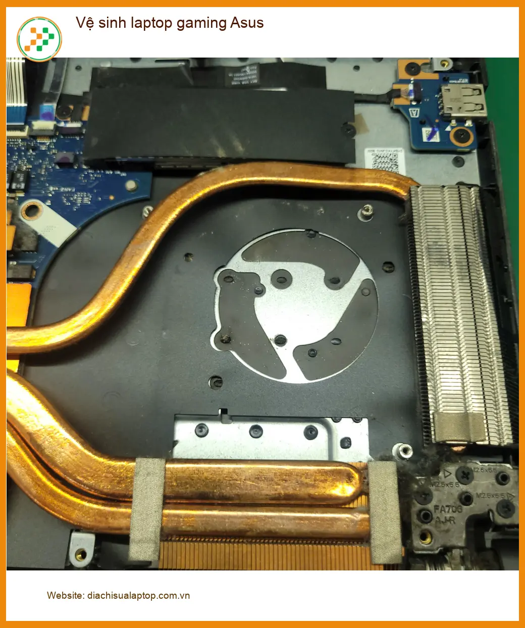 Anh Khoa review trung tâm vệ sinh laptop gaming Asus Quận Tân Bình ảnh thực tế 2