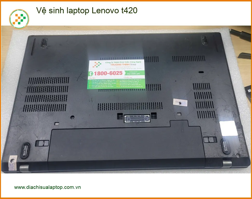 Anh Phúc kỹ sư tìm dịch vụ vệ sinh laptop Lenovo t420 Quận Bình Tân uy tín ảnh thực tế 2
