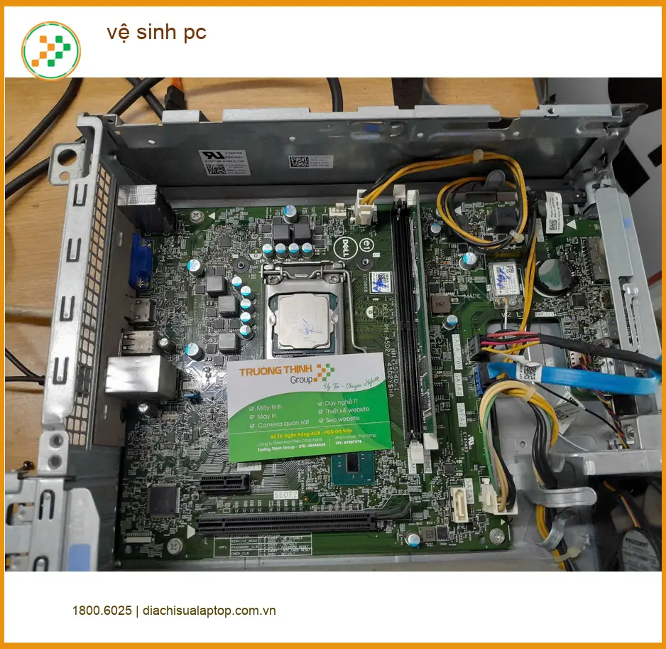 Anh Khôi sinh viên tìm dịch vụ vệ sinh pc Quận Thủ Đức - Nơi nào uy tín? ảnh thực tế 1
