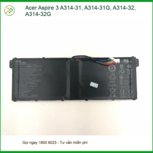 Pin Laptop Acer Aspire 3 A314-31/32 - Địa Chỉ Thay Pin Nhanh TPHCM