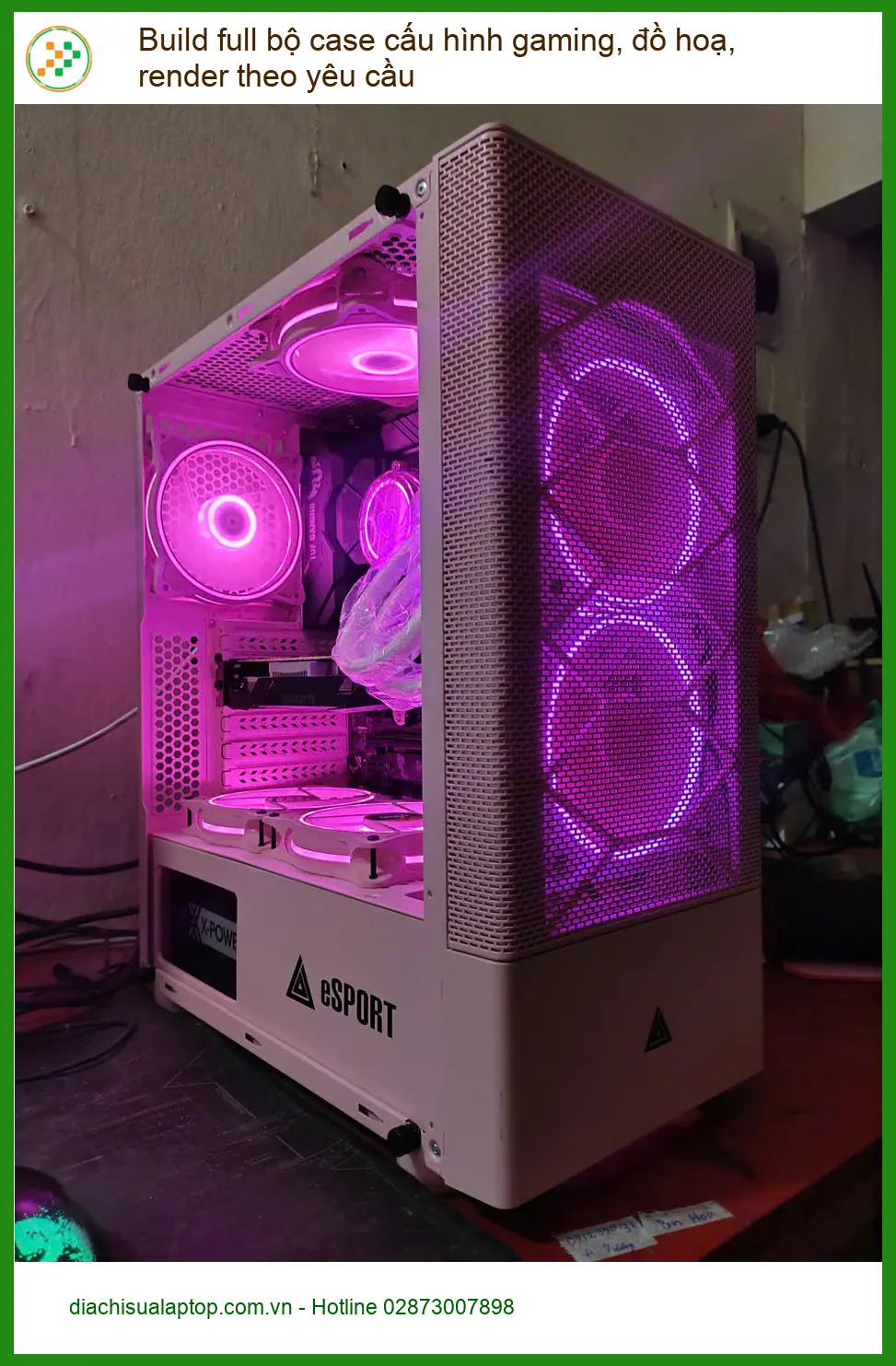 Anh Duy ở Quận 7 build PC gaming đồ hoạ render - Chỗ nào tốt? ảnh thực tế 1