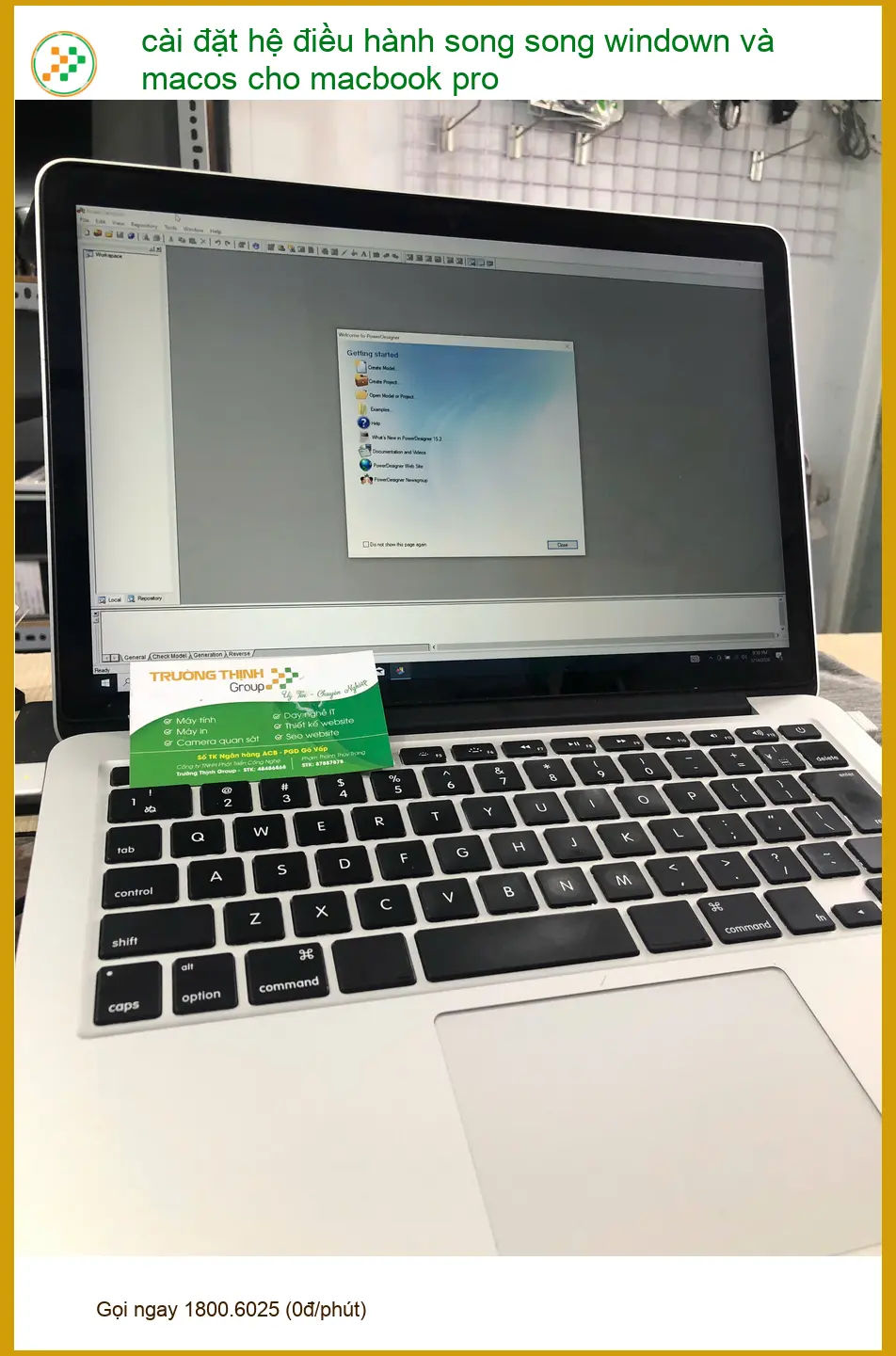 Cài Win/macOS song song Macbook Pro Bình Thạnh - Chị Mai kế toán tìm. ảnh thực tế 1