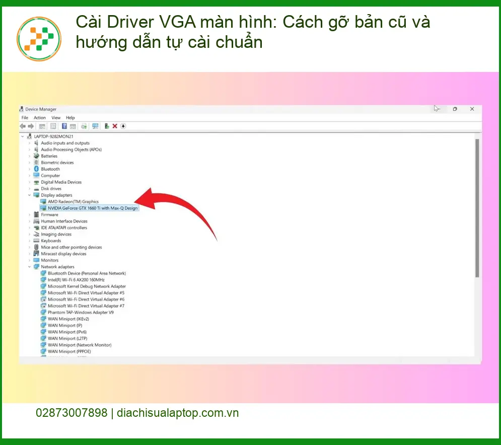 Thủ thuật Phần mềm Cài Driver VGA màn hình - Cách tự xử lý tại nhà