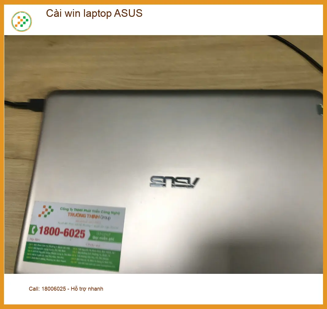 Trung tâm cài win laptop ASUS Quận Bình Tân - Anh Quân đồ họa review ảnh thực tế 1