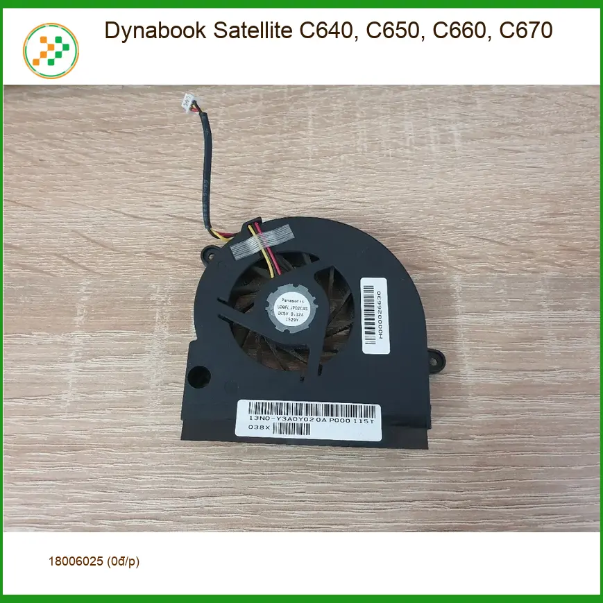 Quạt Laptop Dynabook C640 C650 C660 C670 - Thay Nhanh Tại Trung Tâm TPHCM