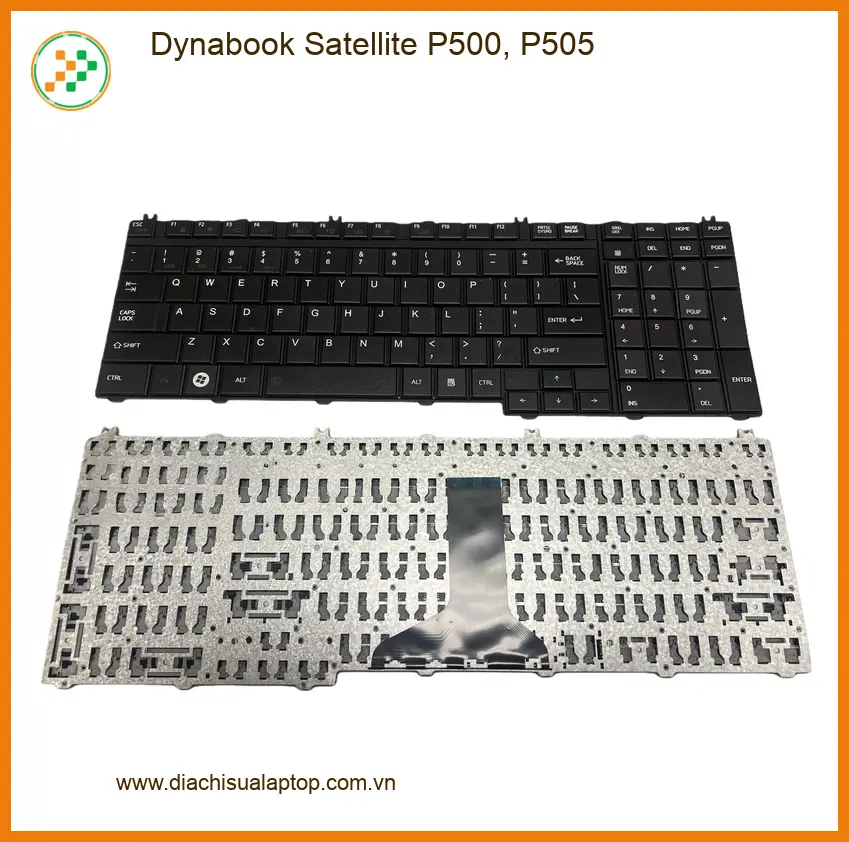 Bàn phím Laptop Dynabook Satellite P500, P505 - Thay | Sửa Laptop Nhanh TPHCM Giá Rẻ