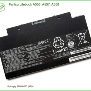 Pin Laptop Fujitsu Lifebook A556, A557, A558 - Thay Lấy Liền TPHCM, Giá Rẻ