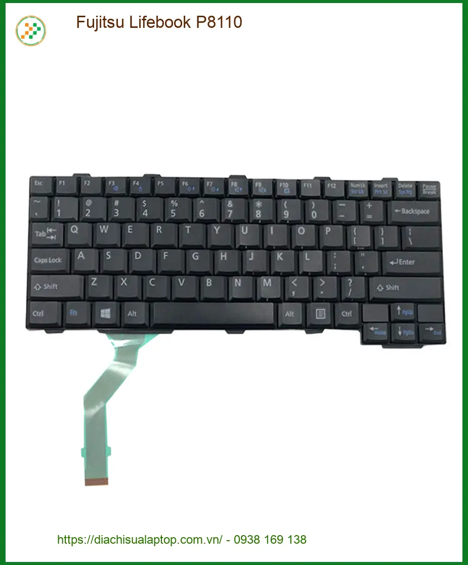 Bàn phím Laptop Fujitsu Lifebook P8110