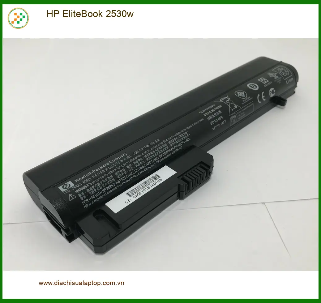 Pin Laptop HP EliteBook 2530w - Địa Chỉ Thay Pin Giá Rẻ Gần Nhất