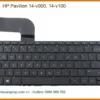 Bàn phím Laptop HP Pavilion 14-v000, 14-v100 - Thay Lấy Liền, Giá Tốt TPHCM