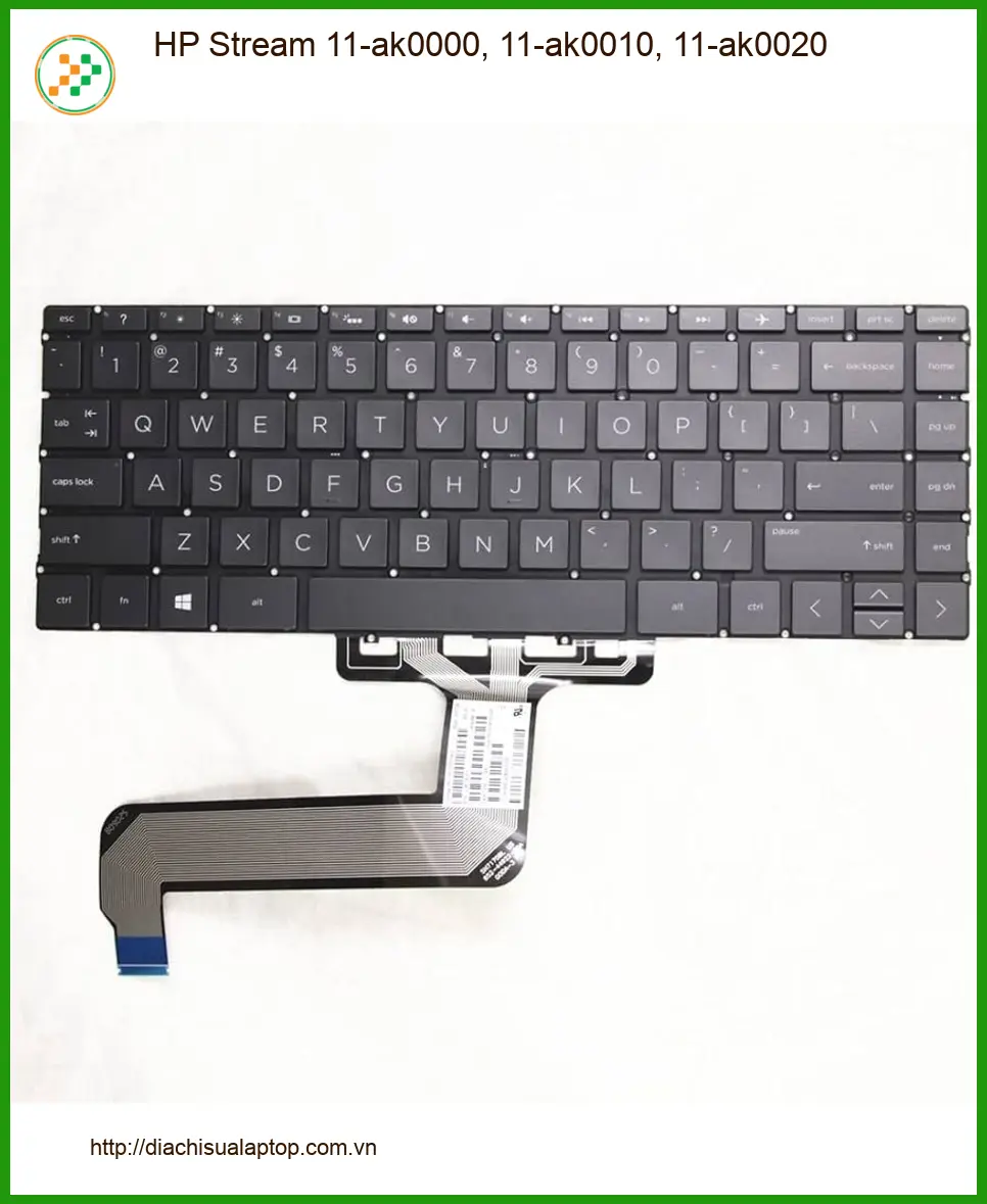 Bàn phím Laptop HP Stream 11-ak0000 - Thay nhanh, giá tốt tại TPHCM