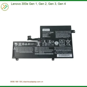 Pin Laptop Lenovo 300e Gen 1-4 - Thay Nhanh Chóng, Giá Tốt TPHCM
