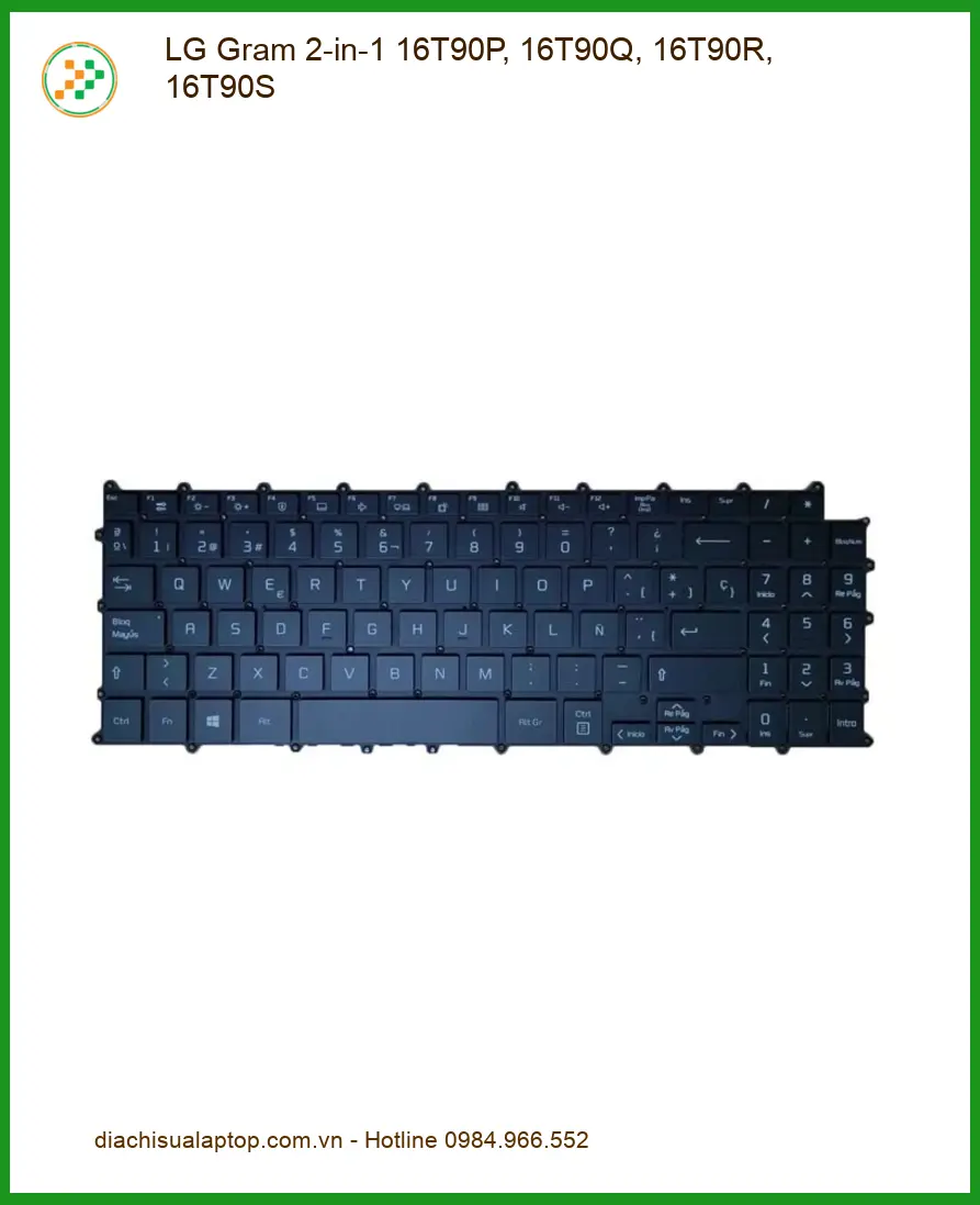 Thay Bàn Phím Laptop LG Gram 2-in-1 - Sửa Nhanh Lấy Liền TPHCM Giá Rẻ