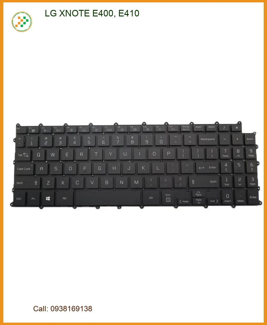 Bàn phím Laptop LG XNOTE E400 E410 - Thay Lấy Liền Giá Rẻ TPHCM